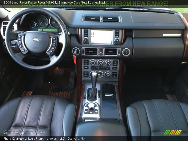 Stornoway Grey Metallic / Jet Black 2008 Land Rover Range Rover V8 HSE