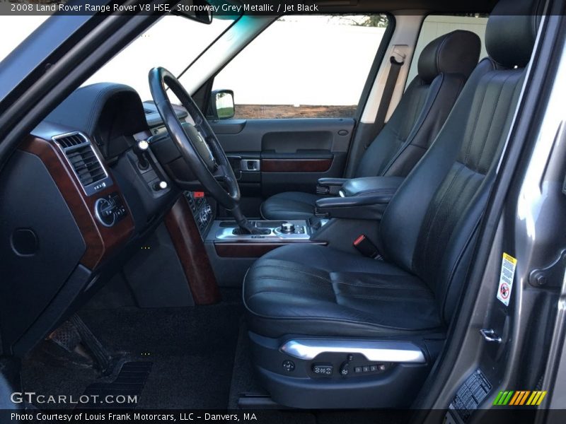 Front Seat of 2008 Range Rover V8 HSE