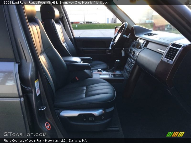 Stornoway Grey Metallic / Jet Black 2008 Land Rover Range Rover V8 HSE