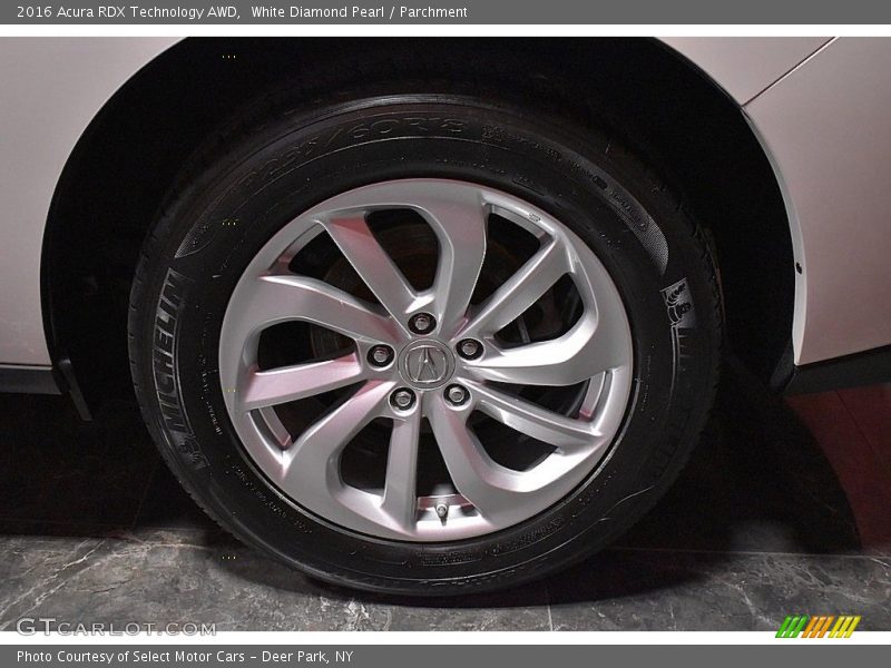 White Diamond Pearl / Parchment 2016 Acura RDX Technology AWD