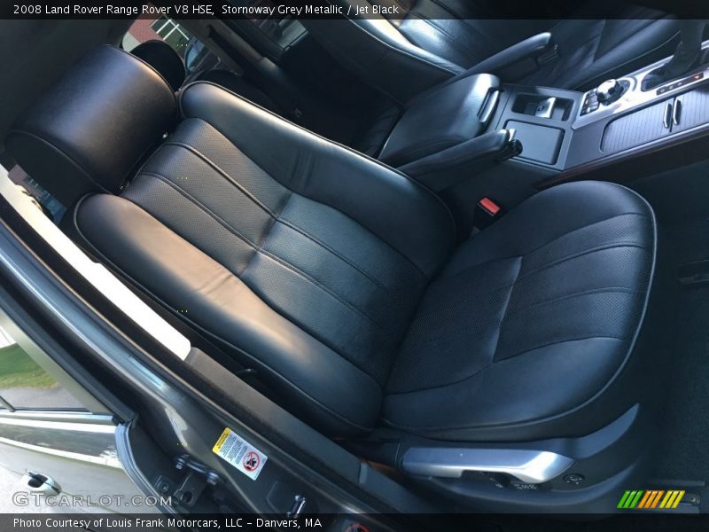 Stornoway Grey Metallic / Jet Black 2008 Land Rover Range Rover V8 HSE