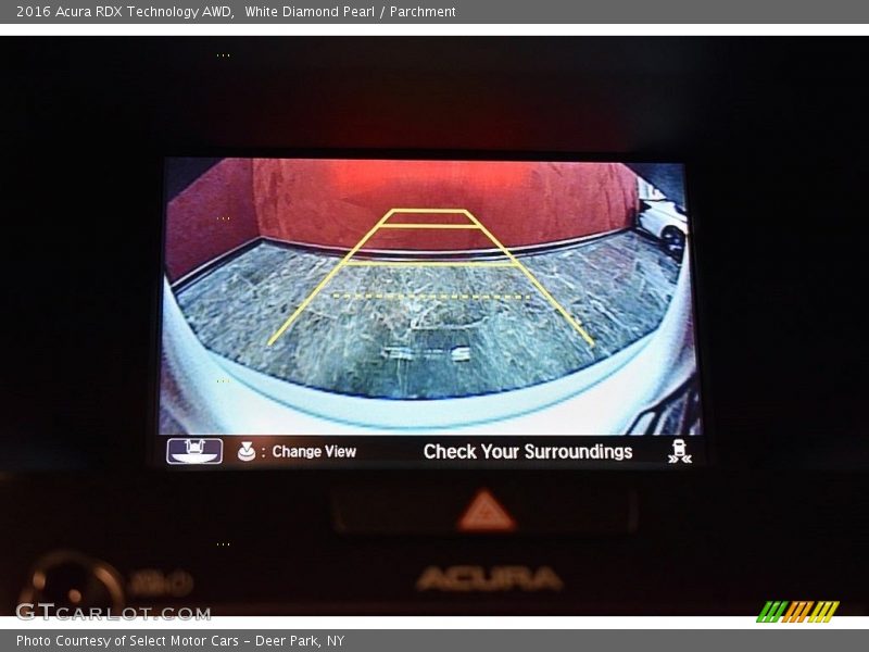 White Diamond Pearl / Parchment 2016 Acura RDX Technology AWD