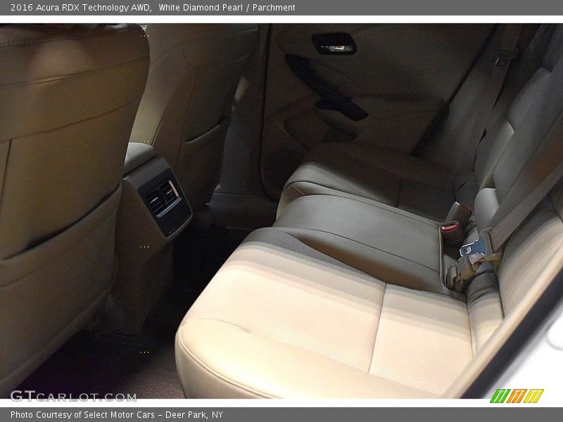 White Diamond Pearl / Parchment 2016 Acura RDX Technology AWD