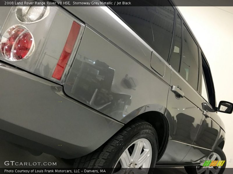 Stornoway Grey Metallic / Jet Black 2008 Land Rover Range Rover V8 HSE