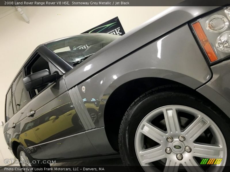 Stornoway Grey Metallic / Jet Black 2008 Land Rover Range Rover V8 HSE