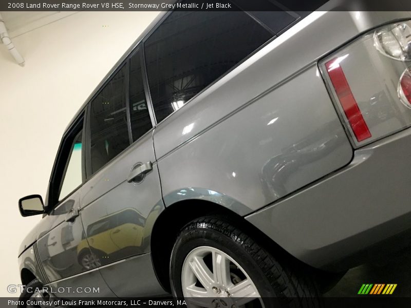 Stornoway Grey Metallic / Jet Black 2008 Land Rover Range Rover V8 HSE