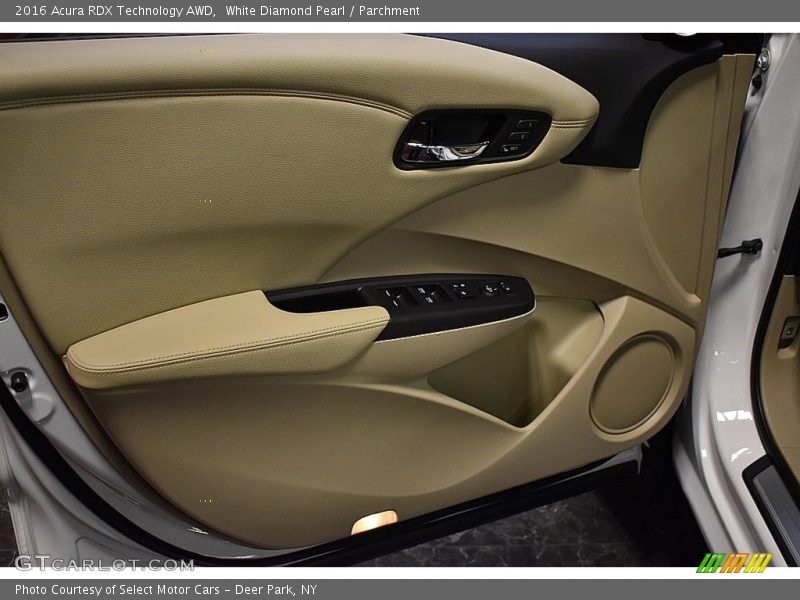 White Diamond Pearl / Parchment 2016 Acura RDX Technology AWD