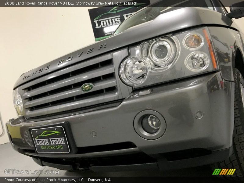 Stornoway Grey Metallic / Jet Black 2008 Land Rover Range Rover V8 HSE