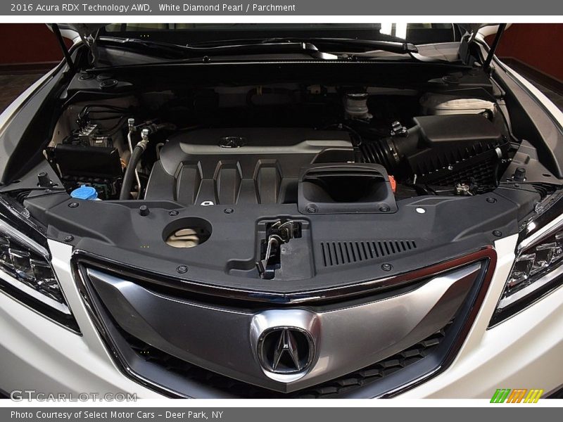 White Diamond Pearl / Parchment 2016 Acura RDX Technology AWD