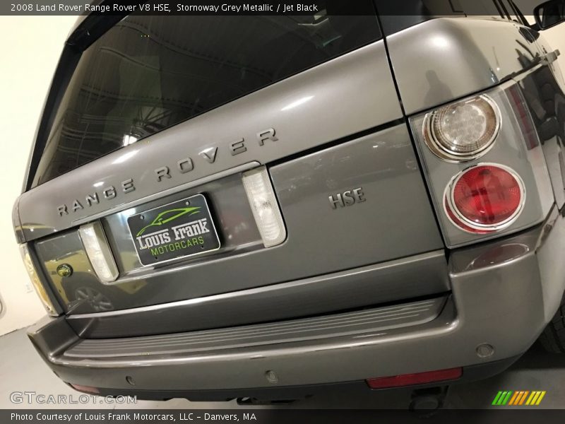 Stornoway Grey Metallic / Jet Black 2008 Land Rover Range Rover V8 HSE