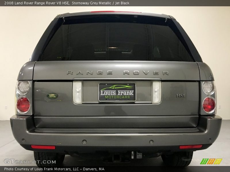 Stornoway Grey Metallic / Jet Black 2008 Land Rover Range Rover V8 HSE