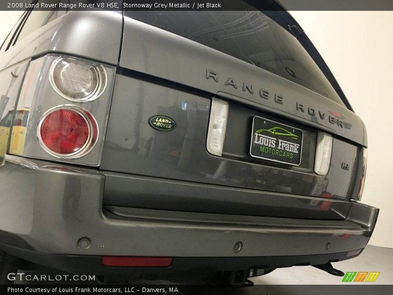 Stornoway Grey Metallic / Jet Black 2008 Land Rover Range Rover V8 HSE