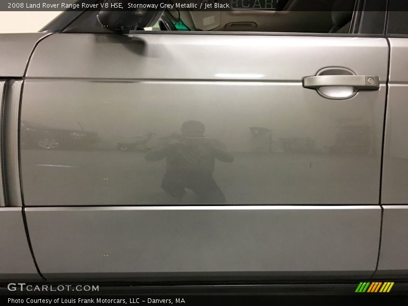 Stornoway Grey Metallic / Jet Black 2008 Land Rover Range Rover V8 HSE