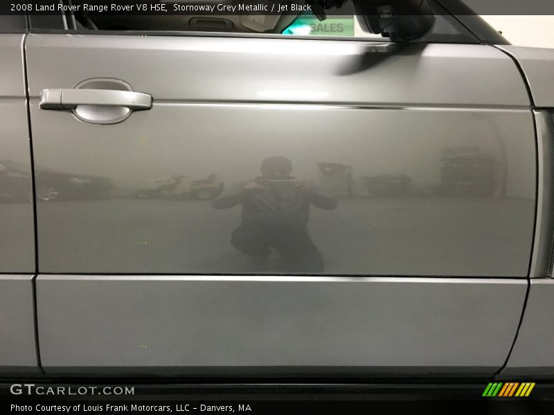 Stornoway Grey Metallic / Jet Black 2008 Land Rover Range Rover V8 HSE