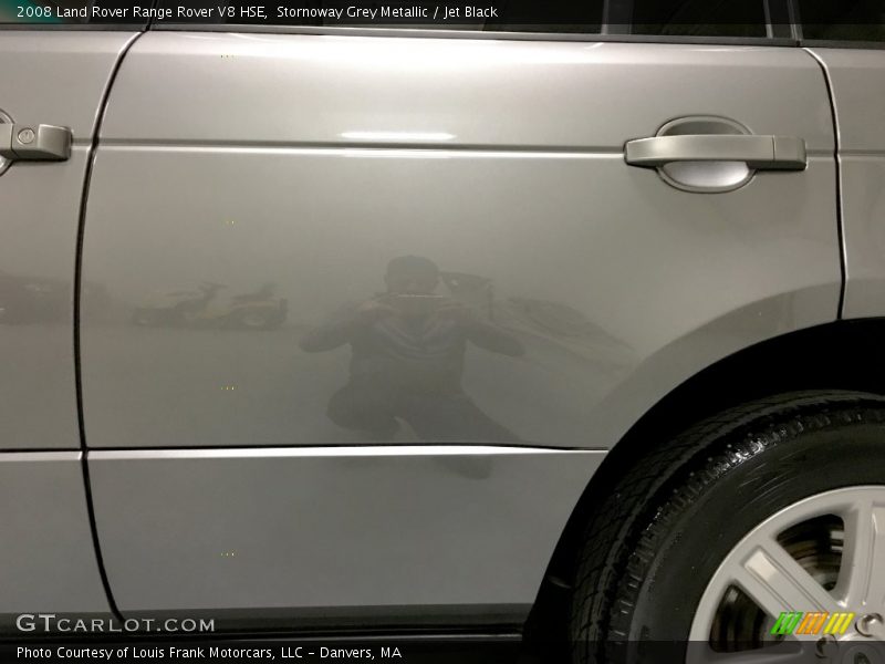 Stornoway Grey Metallic / Jet Black 2008 Land Rover Range Rover V8 HSE
