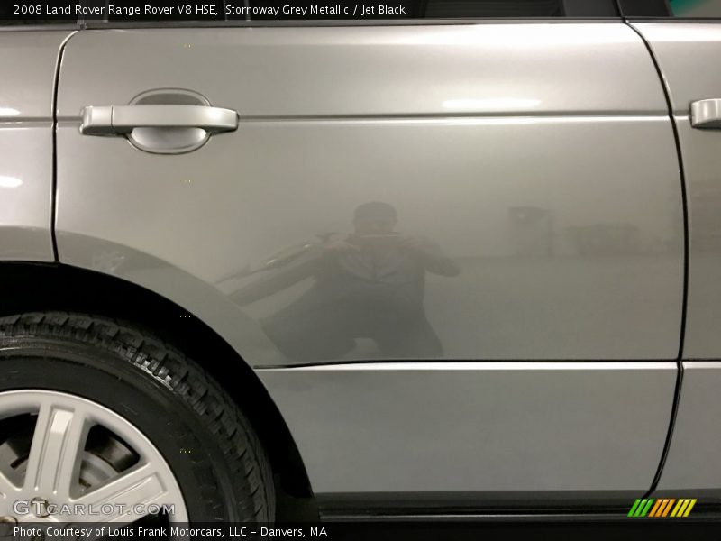 Stornoway Grey Metallic / Jet Black 2008 Land Rover Range Rover V8 HSE