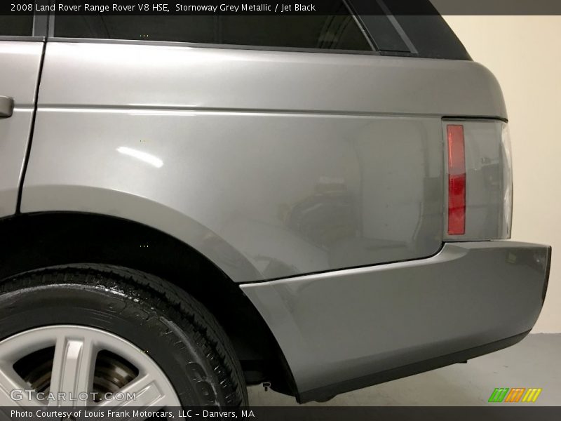 Stornoway Grey Metallic / Jet Black 2008 Land Rover Range Rover V8 HSE