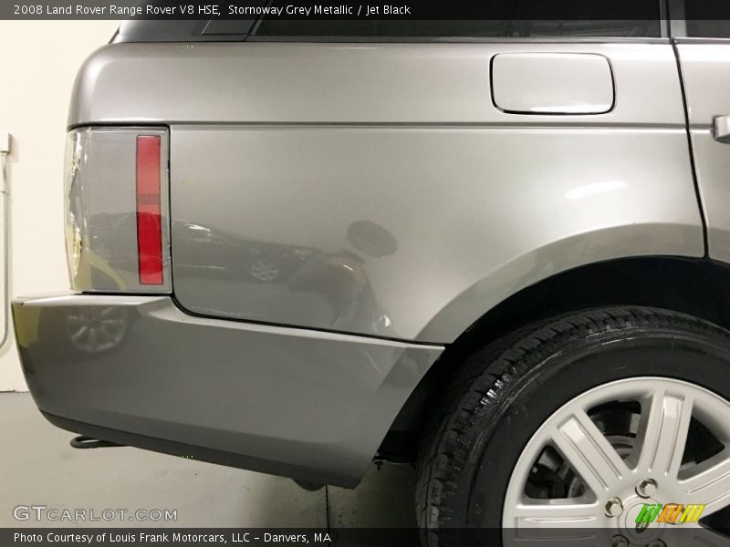 Stornoway Grey Metallic / Jet Black 2008 Land Rover Range Rover V8 HSE