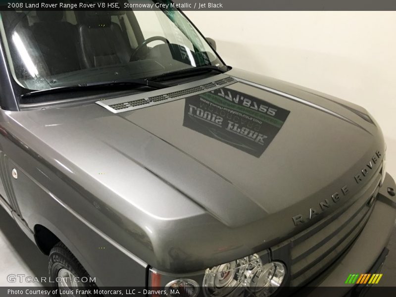 Stornoway Grey Metallic / Jet Black 2008 Land Rover Range Rover V8 HSE