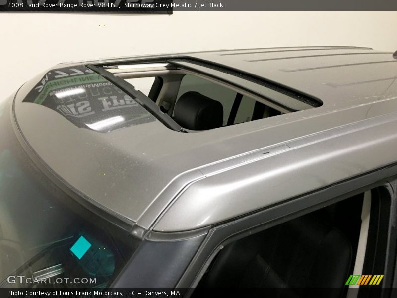 Stornoway Grey Metallic / Jet Black 2008 Land Rover Range Rover V8 HSE