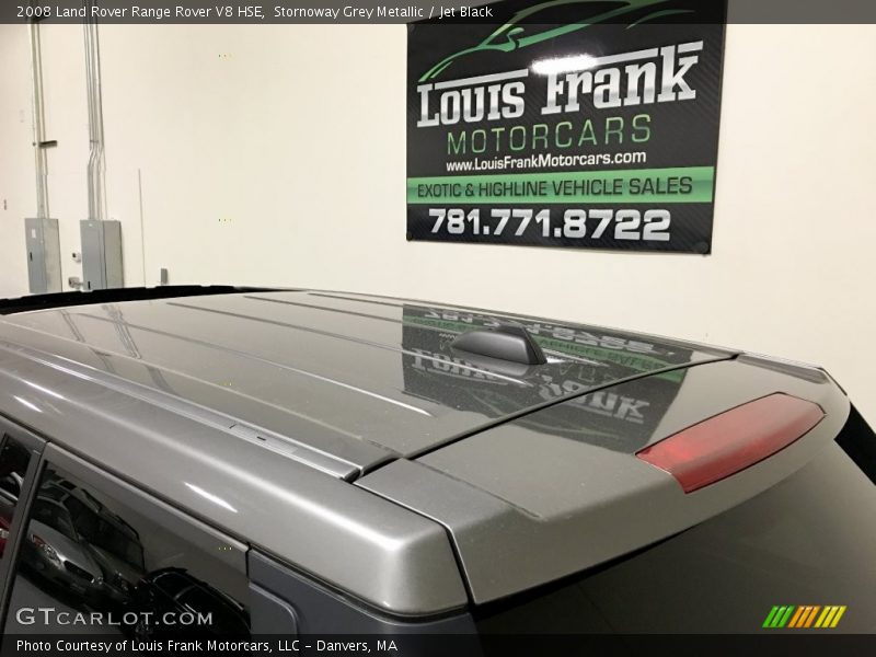 Stornoway Grey Metallic / Jet Black 2008 Land Rover Range Rover V8 HSE