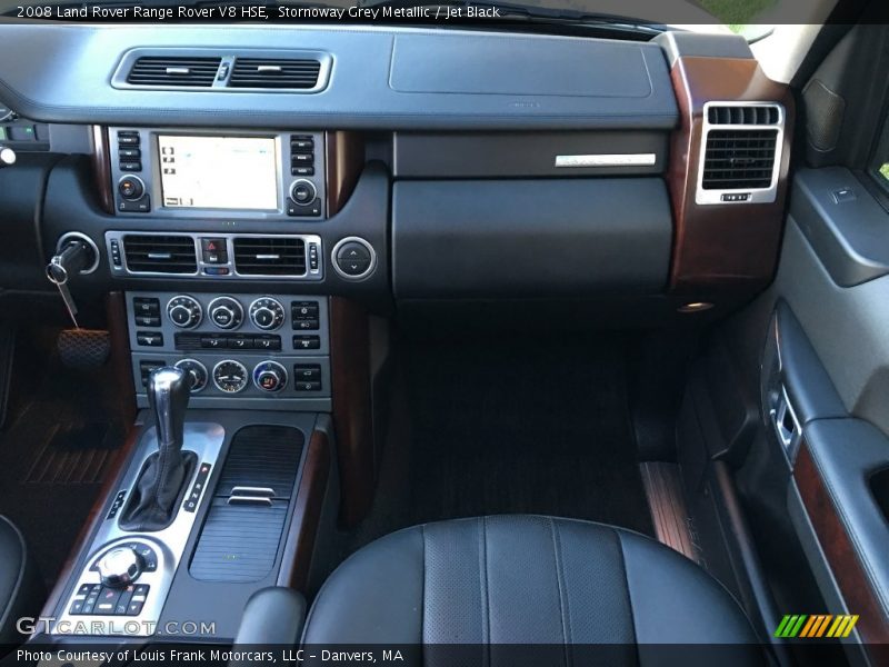 Stornoway Grey Metallic / Jet Black 2008 Land Rover Range Rover V8 HSE
