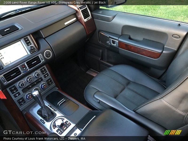 Stornoway Grey Metallic / Jet Black 2008 Land Rover Range Rover V8 HSE