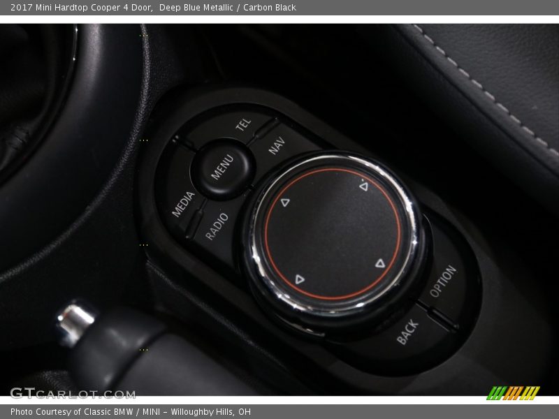 Deep Blue Metallic / Carbon Black 2017 Mini Hardtop Cooper 4 Door