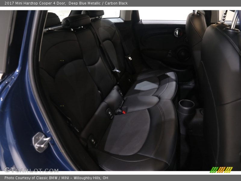 Deep Blue Metallic / Carbon Black 2017 Mini Hardtop Cooper 4 Door