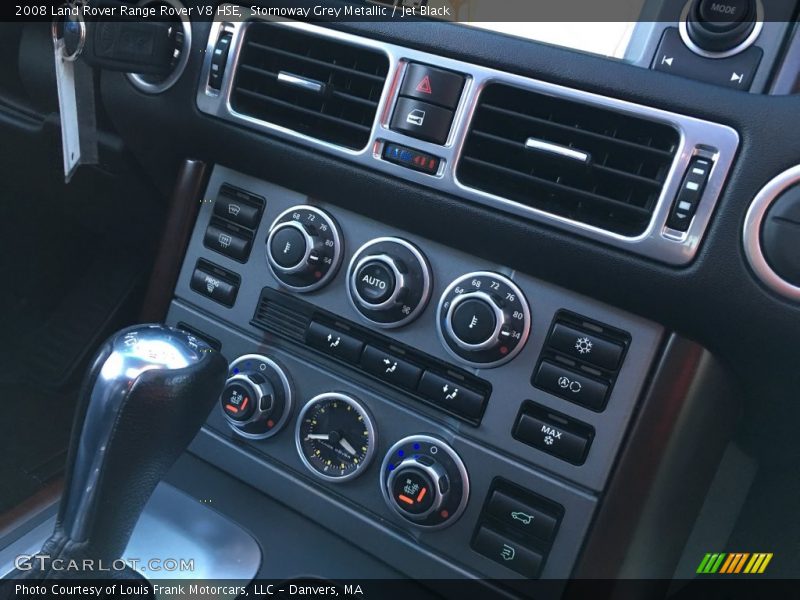 Controls of 2008 Range Rover V8 HSE