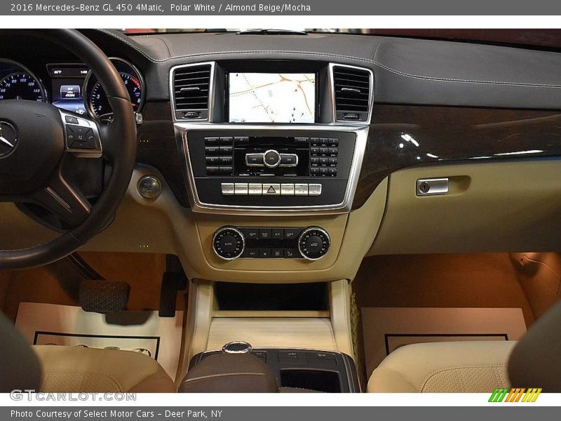 Polar White / Almond Beige/Mocha 2016 Mercedes-Benz GL 450 4Matic