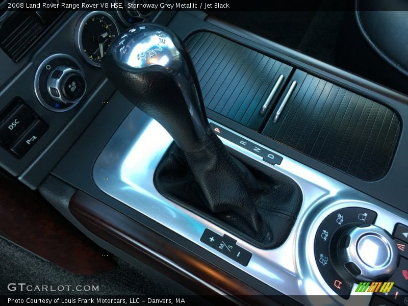 Stornoway Grey Metallic / Jet Black 2008 Land Rover Range Rover V8 HSE