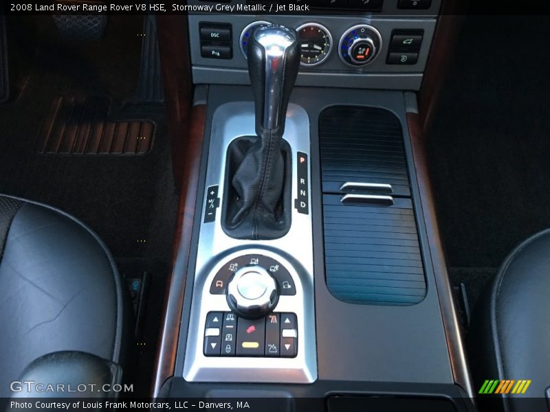 Stornoway Grey Metallic / Jet Black 2008 Land Rover Range Rover V8 HSE