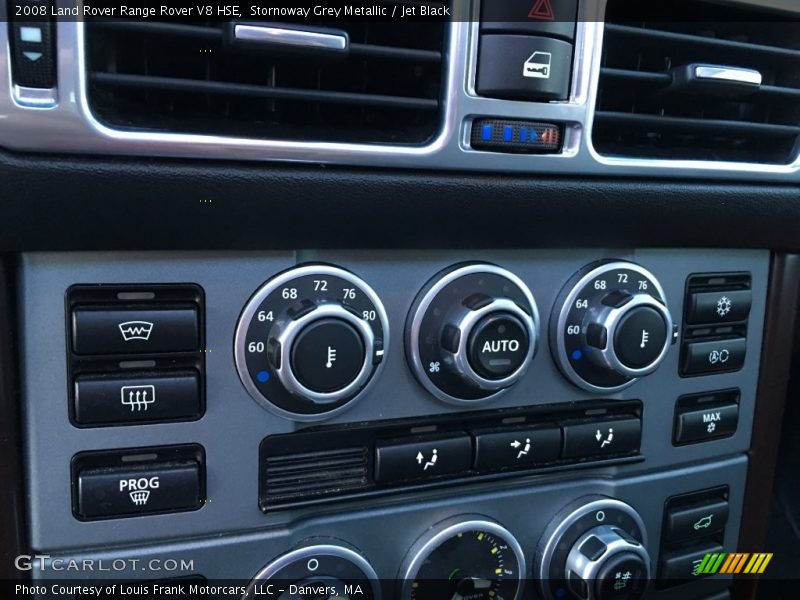 Stornoway Grey Metallic / Jet Black 2008 Land Rover Range Rover V8 HSE