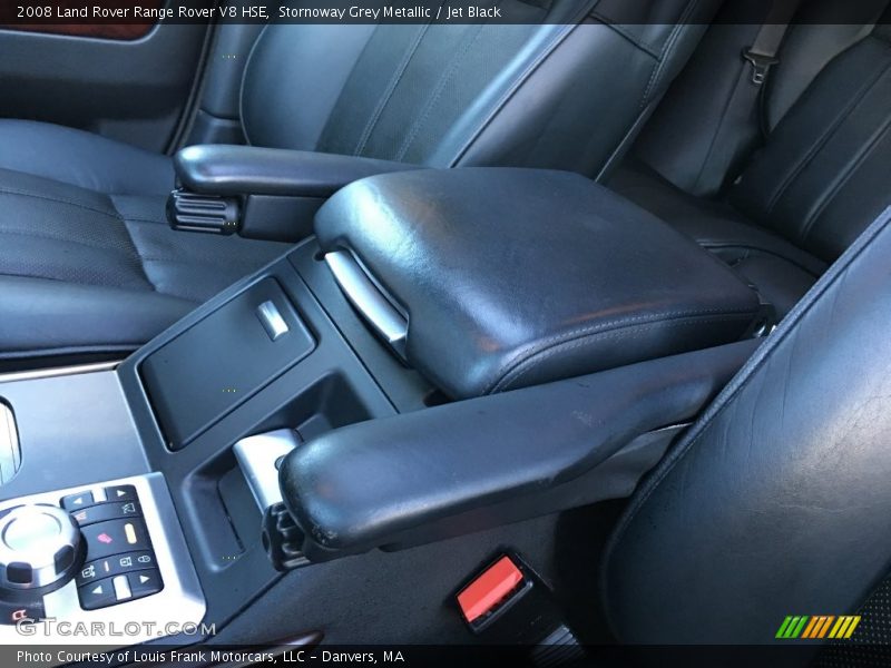 Stornoway Grey Metallic / Jet Black 2008 Land Rover Range Rover V8 HSE