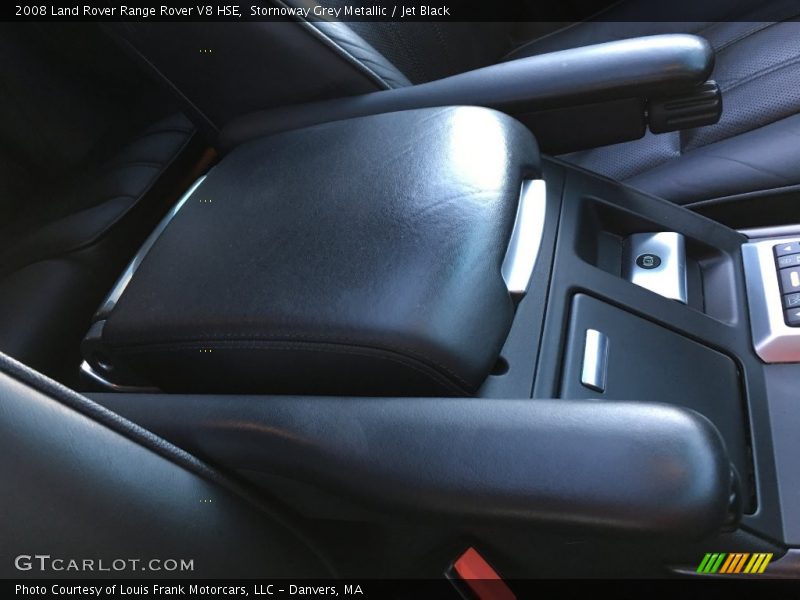 Stornoway Grey Metallic / Jet Black 2008 Land Rover Range Rover V8 HSE