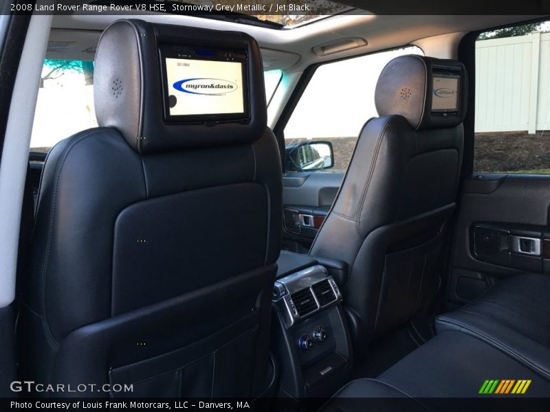 Stornoway Grey Metallic / Jet Black 2008 Land Rover Range Rover V8 HSE