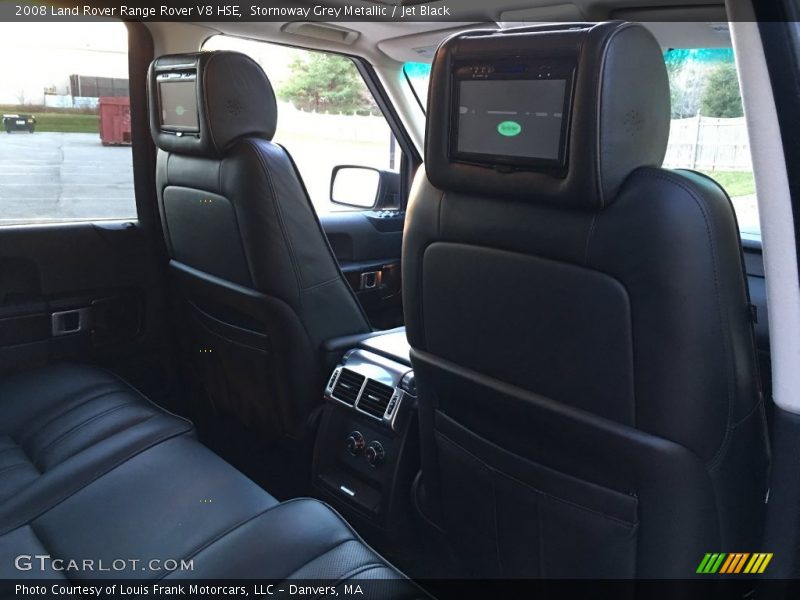Stornoway Grey Metallic / Jet Black 2008 Land Rover Range Rover V8 HSE
