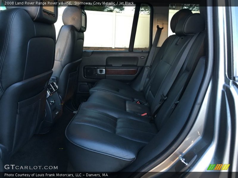 Stornoway Grey Metallic / Jet Black 2008 Land Rover Range Rover V8 HSE