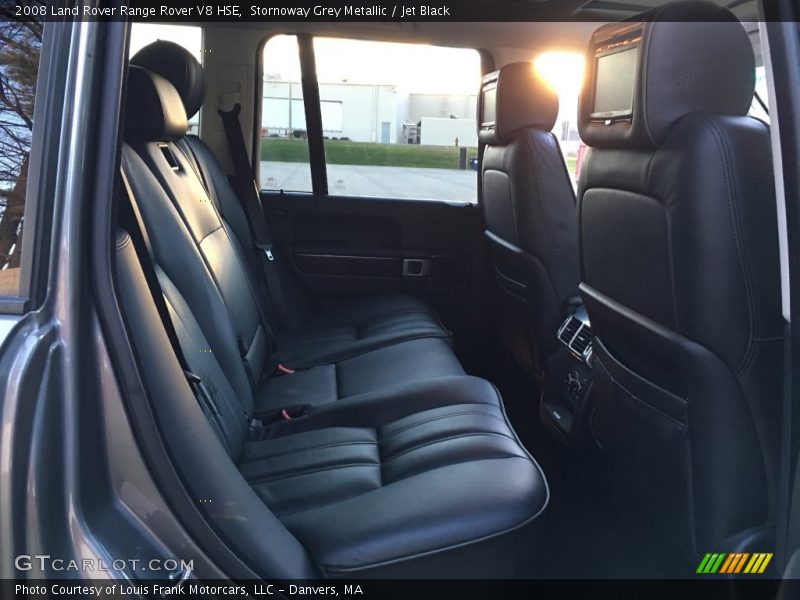 Stornoway Grey Metallic / Jet Black 2008 Land Rover Range Rover V8 HSE
