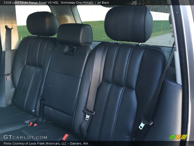 Stornoway Grey Metallic / Jet Black 2008 Land Rover Range Rover V8 HSE