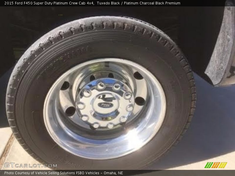 Tuxedo Black / Platinum Charcoal Black Premium 2015 Ford F450 Super Duty Platinum Crew Cab 4x4