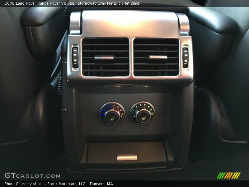 Stornoway Grey Metallic / Jet Black 2008 Land Rover Range Rover V8 HSE