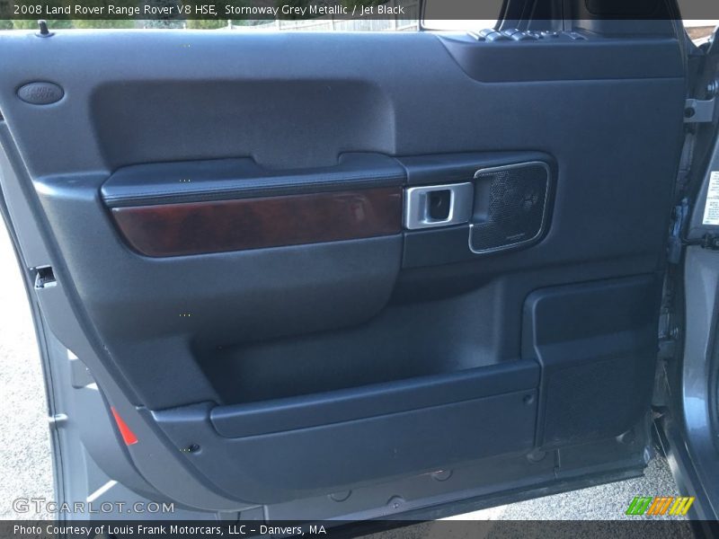 Stornoway Grey Metallic / Jet Black 2008 Land Rover Range Rover V8 HSE