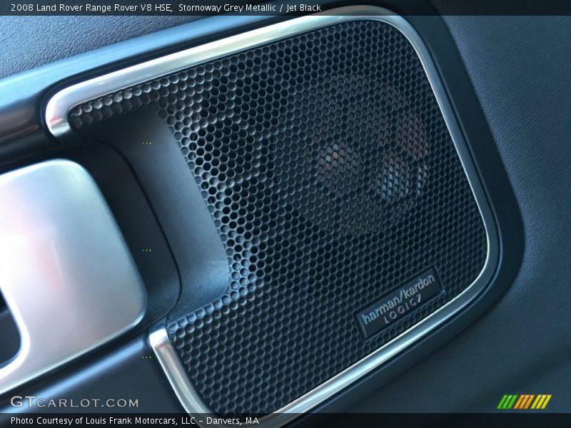 Stornoway Grey Metallic / Jet Black 2008 Land Rover Range Rover V8 HSE