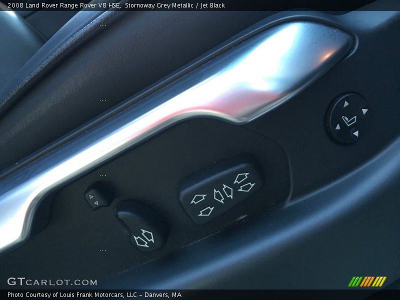 Stornoway Grey Metallic / Jet Black 2008 Land Rover Range Rover V8 HSE