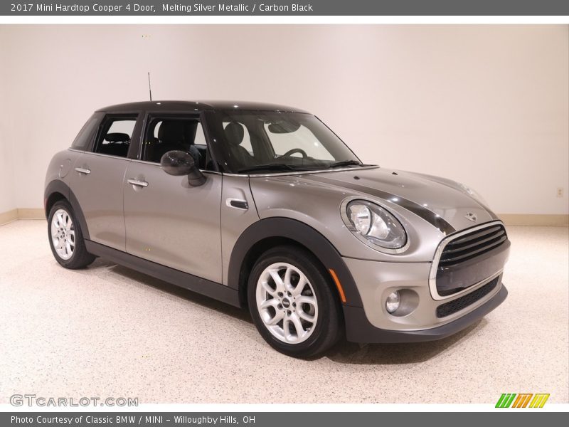 Melting Silver Metallic / Carbon Black 2017 Mini Hardtop Cooper 4 Door