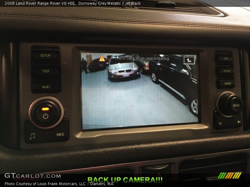Stornoway Grey Metallic / Jet Black 2008 Land Rover Range Rover V8 HSE