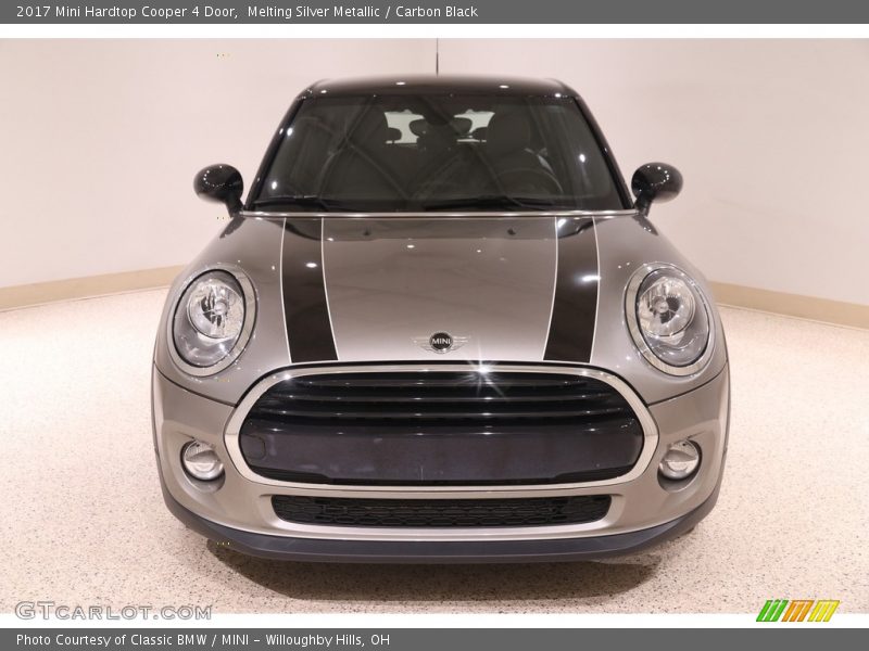 Melting Silver Metallic / Carbon Black 2017 Mini Hardtop Cooper 4 Door