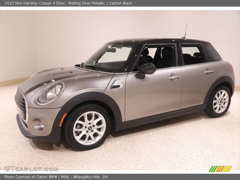 Melting Silver Metallic / Carbon Black 2017 Mini Hardtop Cooper 4 Door